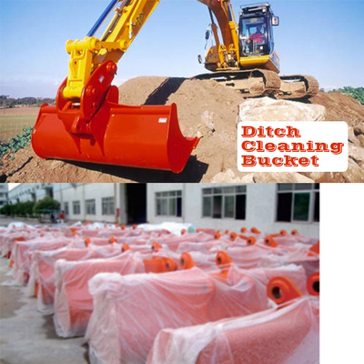 Les attachements de pelle rétro entourent le seau de fossés de nettoyage pour 10-30 Ton Excavator