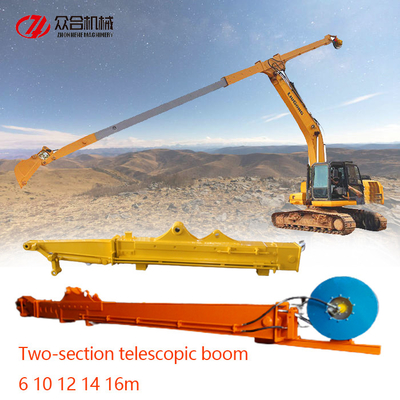 Appui visuel technique de creusement profond de Telescopic Boom With d'excavatrice après vente
