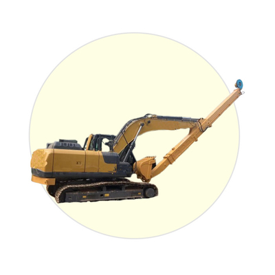 Excavateur hydraulique Téléscopie Boom hautement efficace de l'accrochage Boom télescopique pour le chat Hitachi