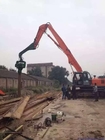 12-18 Meter Sheet Pile Vibratory Hammer , Steel Sheet Piling Hammers For Excavators