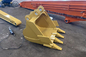 2m3 Sk500 Excavateur Grand Seau jaune ou client requis, seau GP pour le boom à longue portée