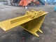 1-2.4cbm excavatrice V Ditching Bucket For Cat330 Zx200 Pc220