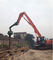 Personnalisation de l'excavateur à pile à entraînement de buse puissante pour CAT320 SK300 R505
