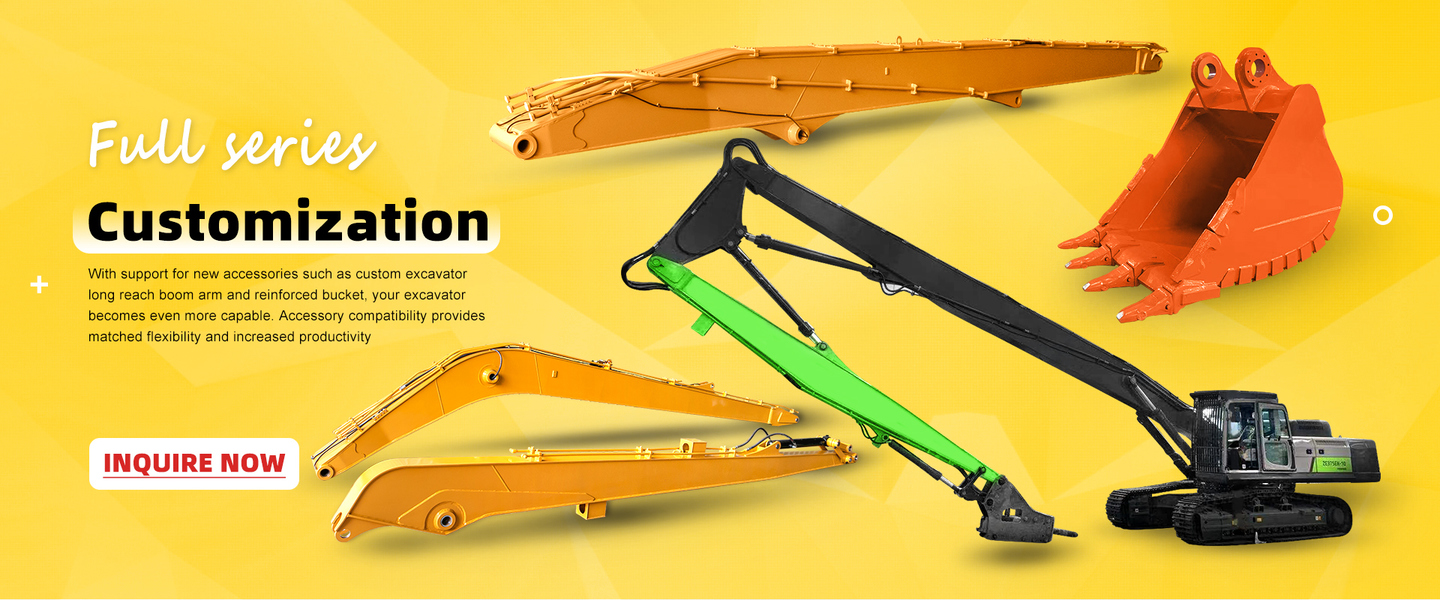Excavatrice Telescopic Boom