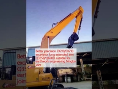 Meilleure précision ZX210/EX210 excavateur bras prolongé long Q355B/Q690D adapté à l'ingénierie de terrassement Ningbo joint