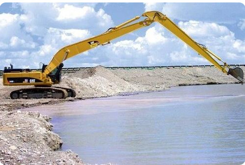 Excavatrice acceptable de bras de boom d'ODM d'OEM de couleur jaune longue pour l'inspection sortante visuelle