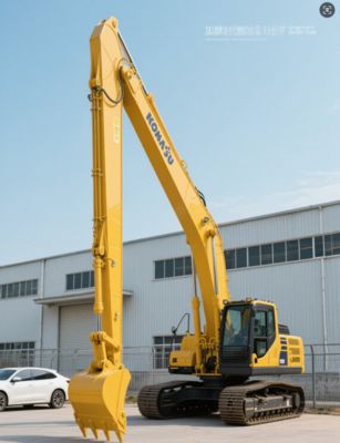 Bras de pelle à longue portée pour excavatrice, vente directe du fabricant, bras de godet pour excavatrice Komatsu, bras de pelle à longue portée de haute qualité Q355B Q690D