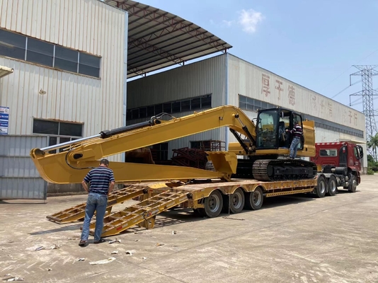 L'excavatrice en acier jaune Boom Arm, CE a certifié la longue excavatrice Arm