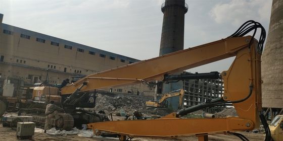 Bras d'extension durable de Long Reach Demolition d'excavatrice de section de la vente directe trois d'usine pour le PC SK de  ZX de SANY