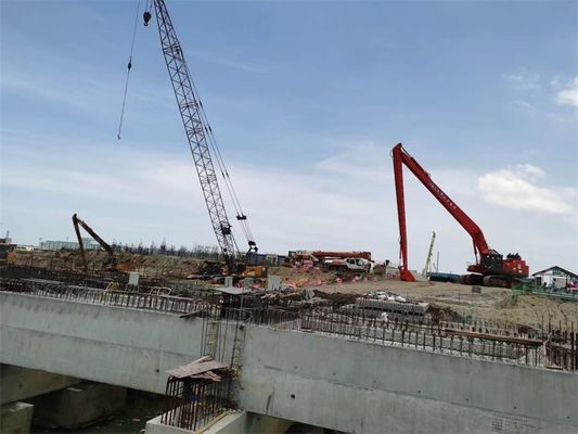 Long mètre de  320 20-22T 13-16 de Booms d'excavatrice de portée de ZX200 DX200 SY205C