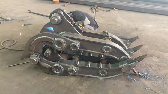 Grippage mécanique antiusure de la CE pour l'excavatrice, grippage de  Jcb Liebherr Scrap Metal