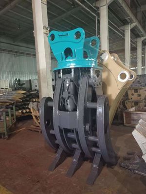 25-30T excavatrice durable Hydraulic Log Grapple pour le  de SANY DOOSAN KOMATSU