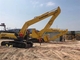 Longs boom et bras de portée de Front Attachment 18m pour l'excavatrice de Hitachi ZX200