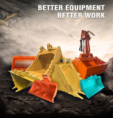 Seau 0,8 d'excavatrice de Q355B MN400 Hardox500 1 CBM pour 320 ZX200 DX200 SY205C