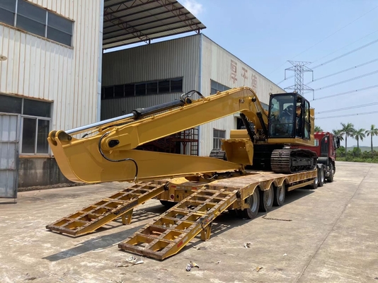 Longue excavatrice garantie Dipper Arm 10m-18m With Bucket et cylindre de portée d'extension pour CAT