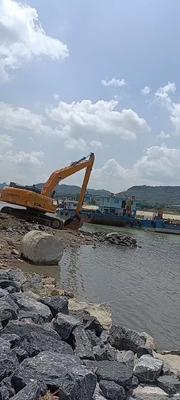 Flèche de longue portée d'excavatrice de dragage de rivière pour Hitachi CAT Doosan CAT SANY Kobelco