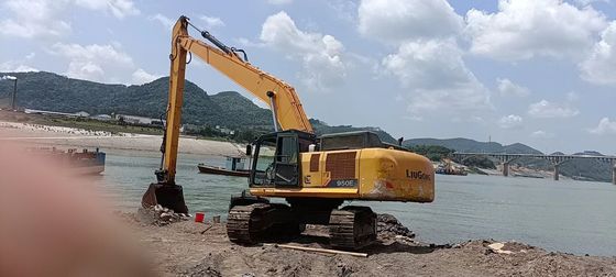 Flèche de longue portée d'excavatrice de dragage de rivière pour Hitachi  Doosan  SANY Kobelco