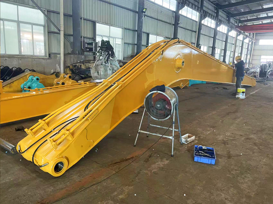 Longue excavatrice Boom Arm, excavatrice Long Boom Arm de portée de Philippines de 14m avec le seau
