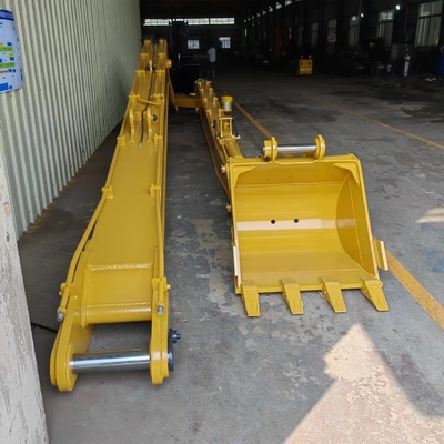 Long attachement de bras de boom de CAT Cat320D, 18M Long Reach Boom avec le seau et cylindre