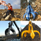 Grippage hydraulique de roche de 5 doigts pour 20-24 Ton Excavators, 1 CBM, 1200 KILOGRAMMES