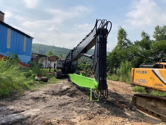 Long boom de démolition de bras de portée de la portée élevée 28m de Q355B Q690D pour des excavatrices