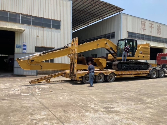 Longue excavatrice jaune Booms Alloy Steel 18M pratique de portée de CAT 320C