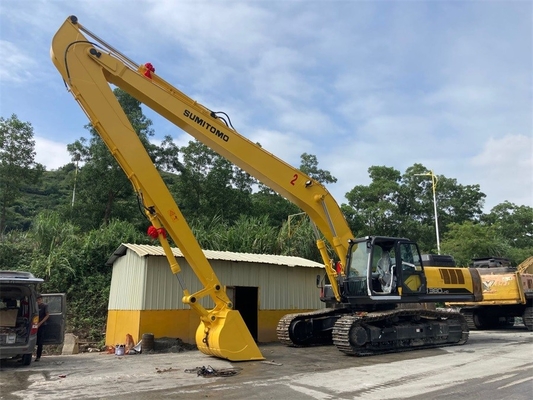 Long acier allié CAT320 pratique PC200 du bras 18m de portée de Kobelco KOMATSU Hitachi