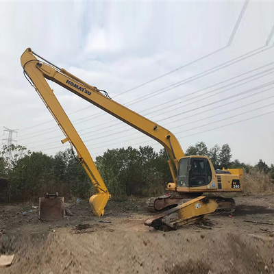 19 à 20 m Excavateur à longue portée bras de rampe Lubrification centralisée Pour PC300 CAT340 CAT 300 Etc