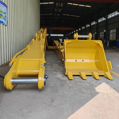 Longue excavatrice Dipper Arm 10m - cylindre de portée de 28M With Bucket And pour CAT