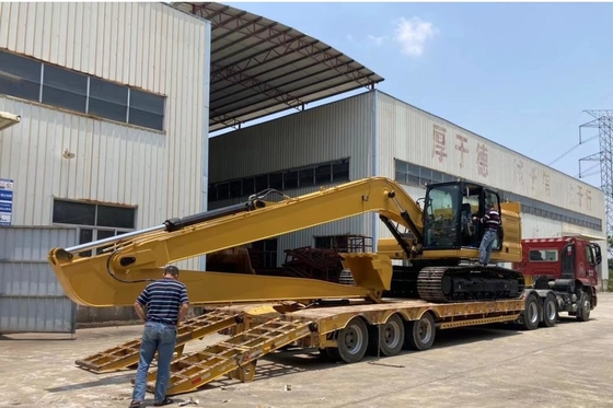 D'usine boom et bras de portée d'excavatrice des ventes CAT320/CAT323/CAT324 18meter directement longs