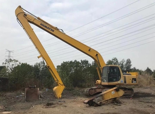 L'excavatrice en acier jaune Boom Arm, CE a certifié la longue excavatrice Arm