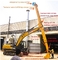 Portée télescopique hydraulique vigoureuse de Boom 14m d'excavatrice de KOMATSU PC200 longue avec le seau