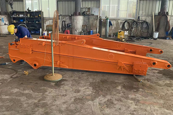 12 Mètre Ventes n ° 1 Téléscopie Excavateur Boom Pour le chat Excavateur bras télescopique Boom télescopique pour l'excavateur Grande machine de construction Excavateur bras boom Excavateur bras long bras long boom bras long portée