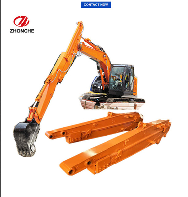 Q355B Boom coulissant de la pelle avec 8000 mm de profondeur maximale de creusement 600 mm chaussure de piste