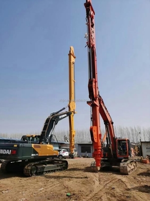 Excavateur à haute efficacité boom télescopique long portée boom excavateur pour creuser plus profondément boom télescopique excavateur clamshell