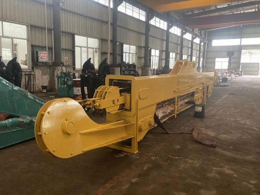 Clamshell bras télescopique longue portée 20m 25m 30m Pour le chat Hitachi Komatsu