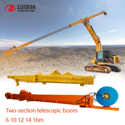 Seau de bloc supérieur de Telescopic Boom With d'excavatrice des aciers HD700 pour  Hitachi Volvo
