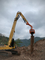 15M Concrete Pile Excavator conduisant le boom pour CAT349 ZX470 Volvo460