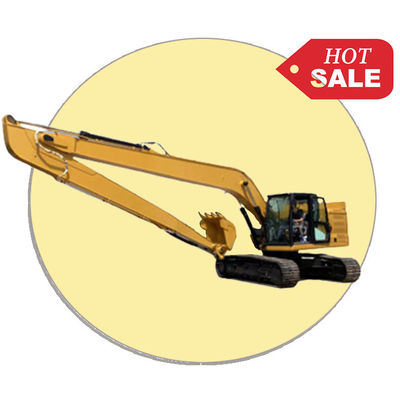 Certifiion CE Excavateur à bras long Booms 17m 18m Q355B Jaune/rouge/vert