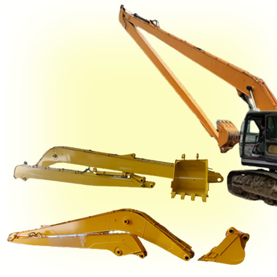 Canalisations supplémentaires facultatives de CAT320 PC200 ZX300 20-50 Ton Excavator Long Arm With