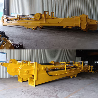 Excavateur à trois sections Téléscopique bras de broche pour Komatsu  Hitachi Kato