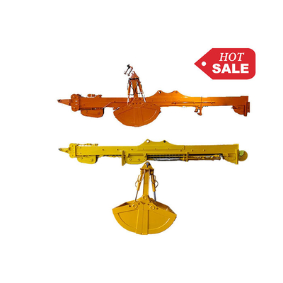 Boom de la pelle télescopique 14m 16m de portée personnalisable en couleur manuel / système de contrôle hydraulique