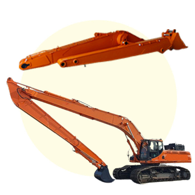 Canalisations supplémentaires facultatives de CAT320 PC200 ZX300 20-50 Ton Excavator Long Arm With