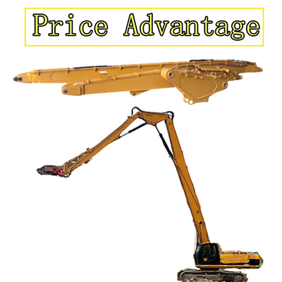 Ingénierie de précision Démolition à grande portée Excavateur à puits Versatile et démolition précise