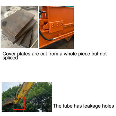 Excavateur de haute résistance 0.1CBM bras coulissant pour Hitachi Komatsu Kato excavateur de chat bras télescopique bras télescopique boom excavateur boom bras excavateur bras long de portée bras long de portée boom