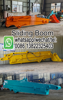 Excavateur de haute résistance 0.1CBM bras coulissant pour Hitachi Komatsu Kato excavateur de chat bras télescopique bras télescopique boom excavateur boom bras excavateur bras long de portée bras long de portée boom