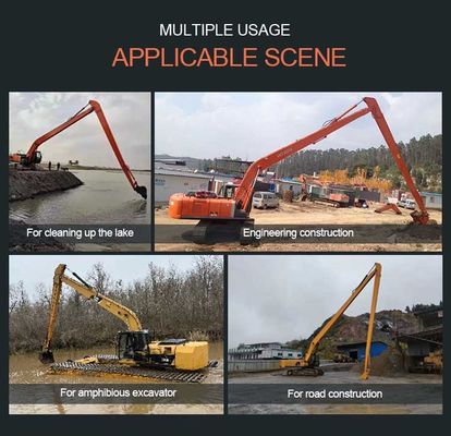 Excavateur sur mesure à longue portée