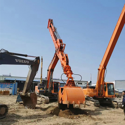 Boom télescopique de l'excavatrice Antiwear 20-50ton trois segments 25m 30m 32m CAT SY PC ZX