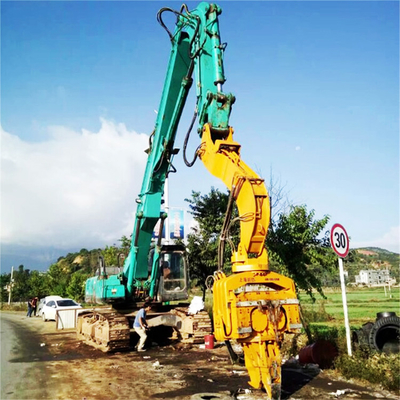 Machines à béton de 45 à 70 tonnes à conduire une pile pour une pile de feuille de 18 M Vibro Hammer SK450 SK460 SK480 SK495