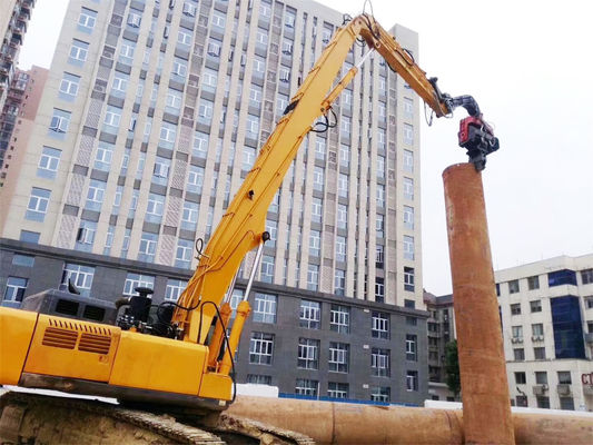 Excavateur pile conducteur attachement pour le chat Hitachi Komatsu excavateur pile bras pile boom